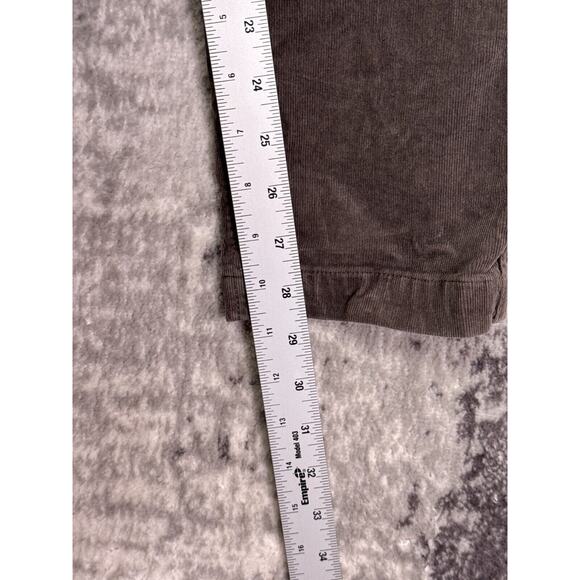 Vuori Pants Small x 29 Mens Optimist Gray Stretch Corduroy Slim Leg - Picture 5 of 6